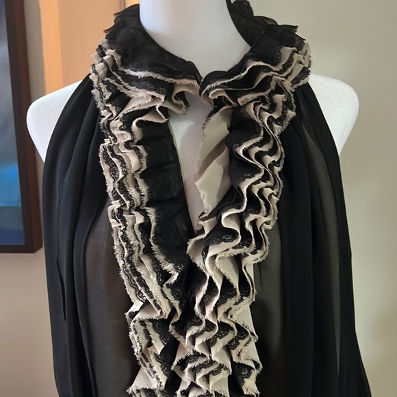 Neiman Marcus for Target-robert Rodriguez Women's Ruffled Top - Picture 3 of 4